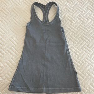 Like New Lululemon Swiftly Tech Racerback size 6 Washed Blue